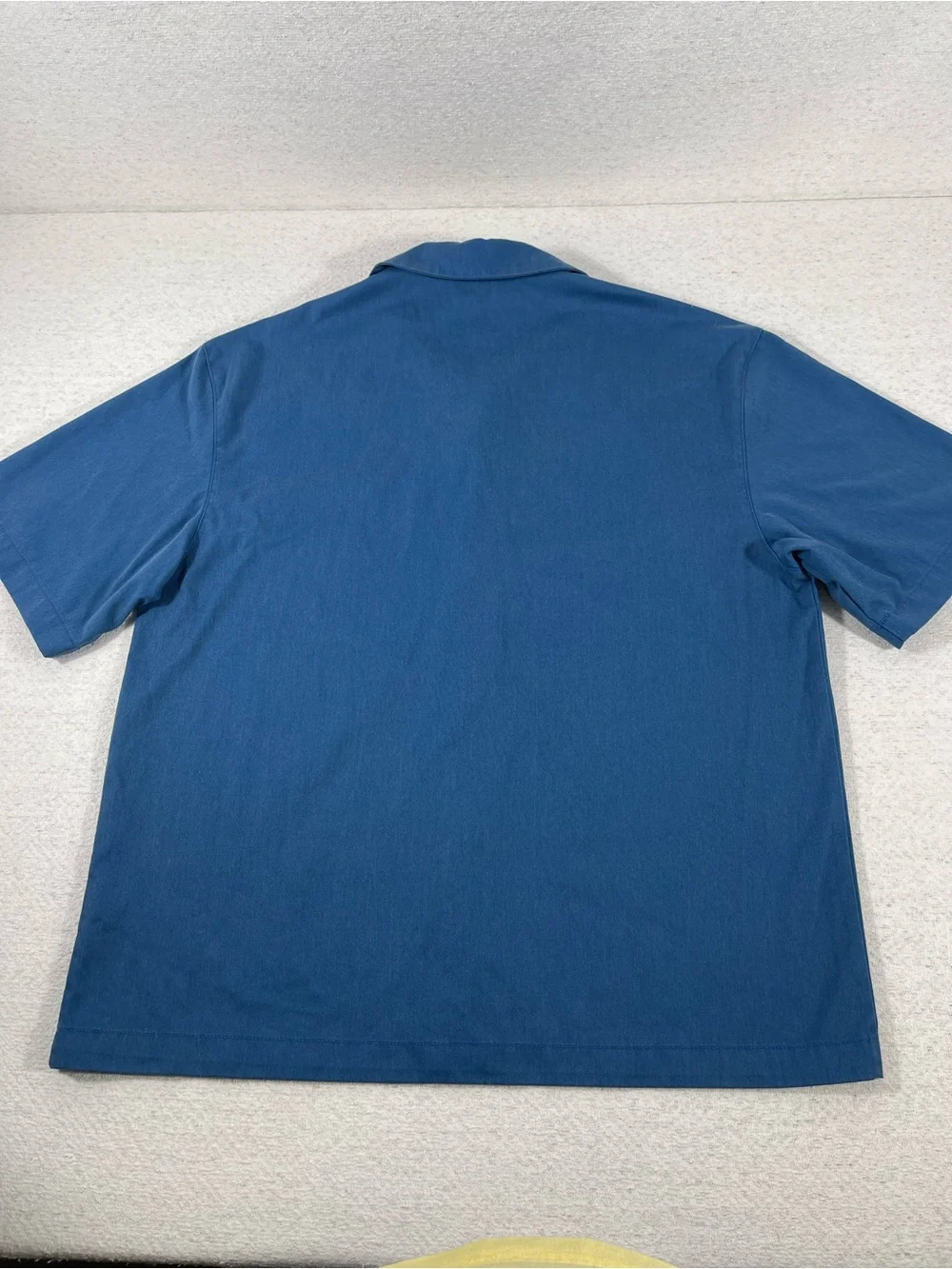 Jordan JumpmanY2K, Polo Medium Blue Short Sleeve Air Jordan Golf Shirt. SKU#0375